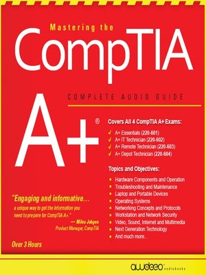 cover image of Mastering the CompTIA A+&#174;